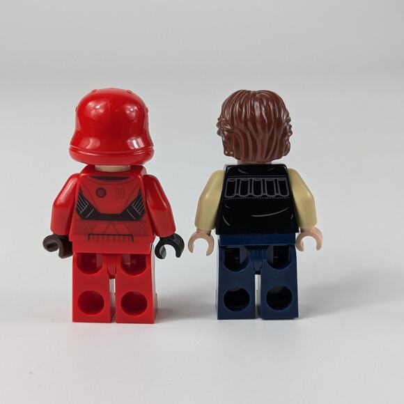 Lego Minifigures Han Solo Wavy Hair sw0771 Sith Trooper Episode 9 sw1065 - Picture 3 of 5